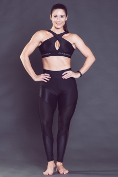 MADMAX Black Leg Legginsy