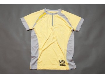 MADMAX Koszulka kompresyjna Future Yellow